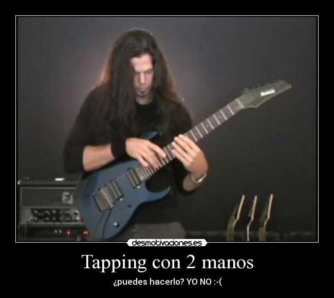 Tapping con 2 manos -