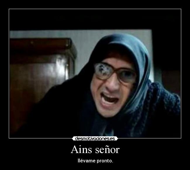Ains señor -