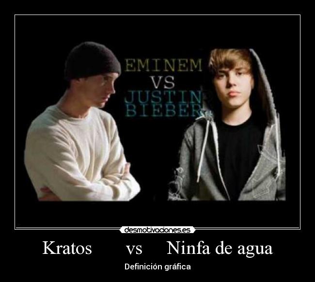 Kratos       vs     Ninfa de agua - 