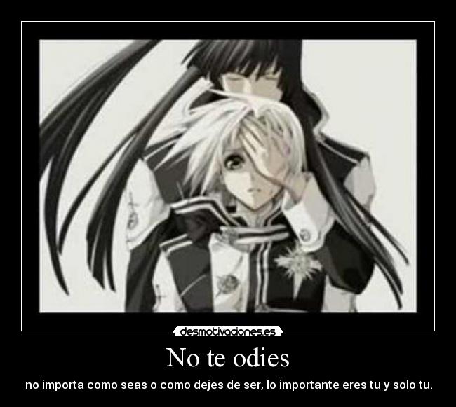 No te odies -