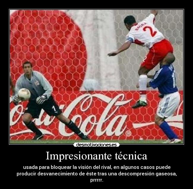 Impresionante técnica -