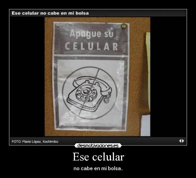 Ese celular - 