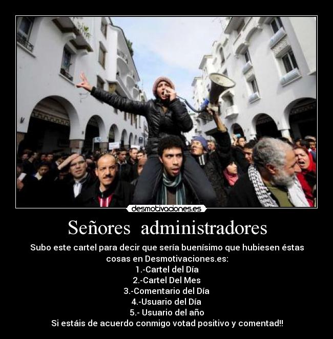 Señores  administradores - 