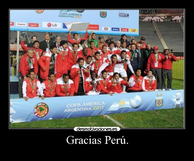 Gracias Perú. - 