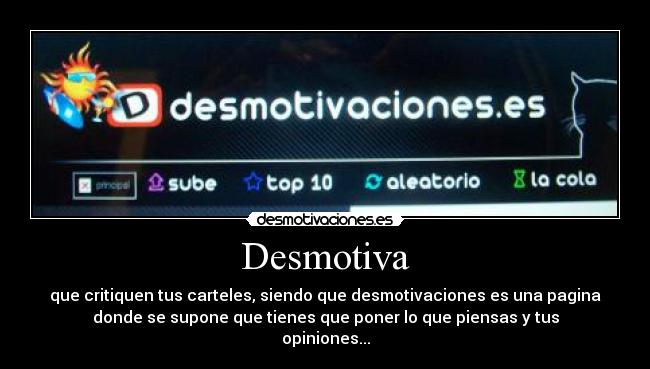 Desmotiva -