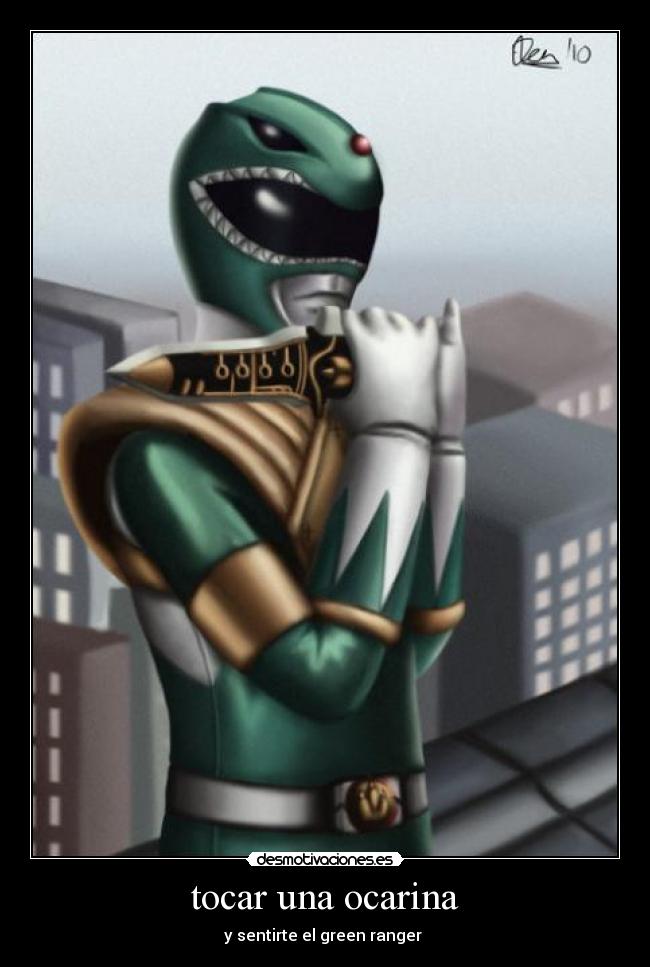 carteles power rangers desmotivaciones