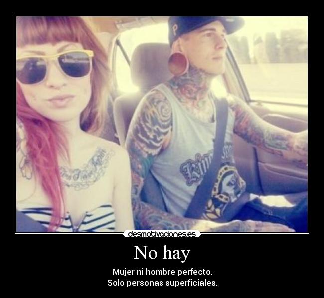 No hay -