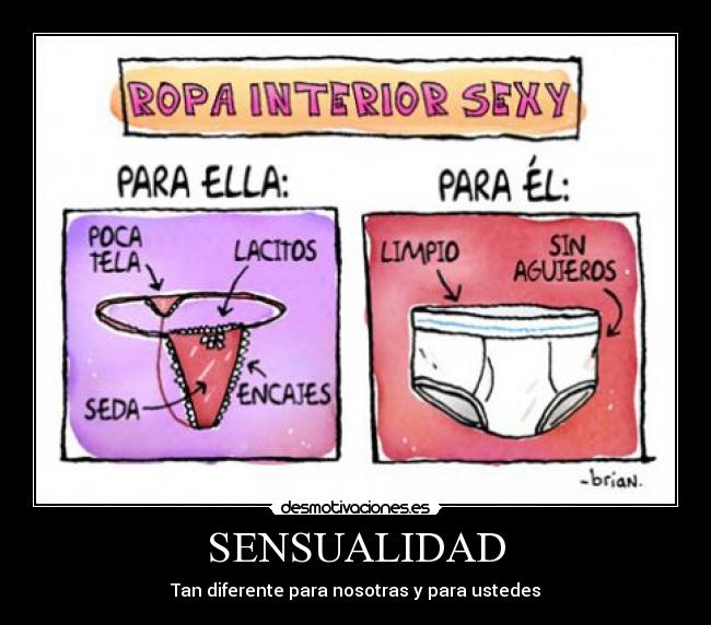 carteles ustedes sensualidad ellas ellos desmotivaciones
