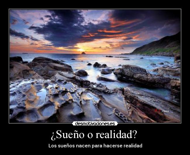 ¿Sueño o realidad?  - 