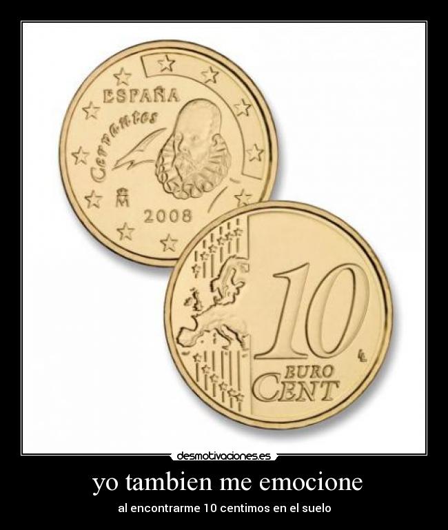 yo tambien me emocione -