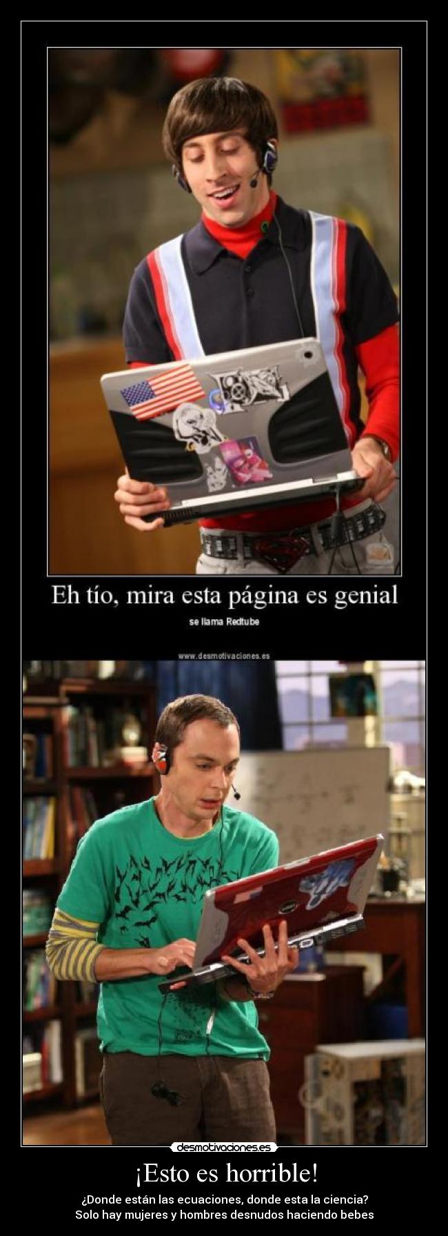 ¡Esto es horrible! -