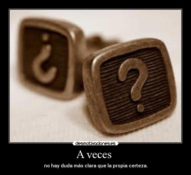 A veces  - 