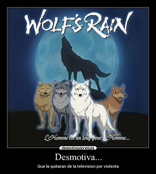 Desmotiva... - Que la quitaran de la television por violenta