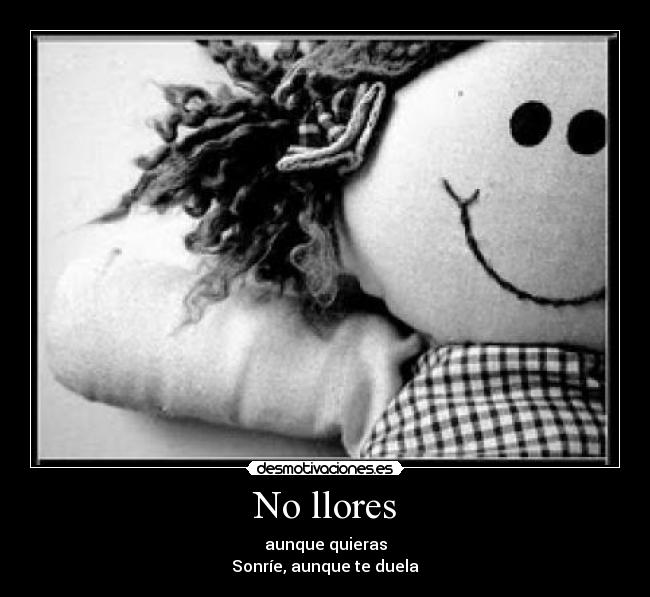 No llores - 