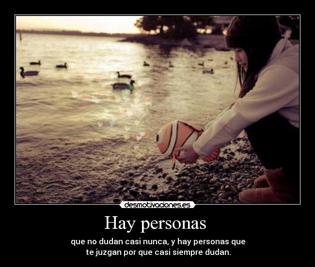 Hay personas  - 