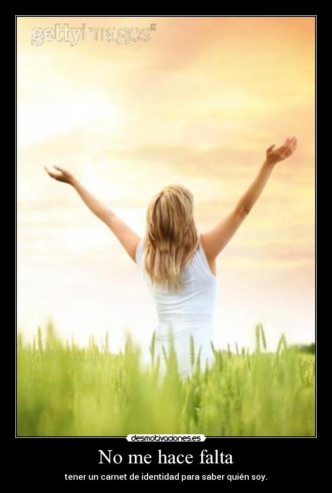 No me hace falta - 