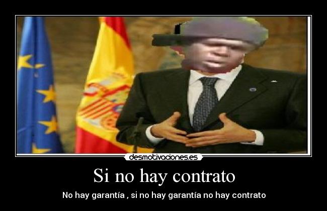 Si no hay contrato - 