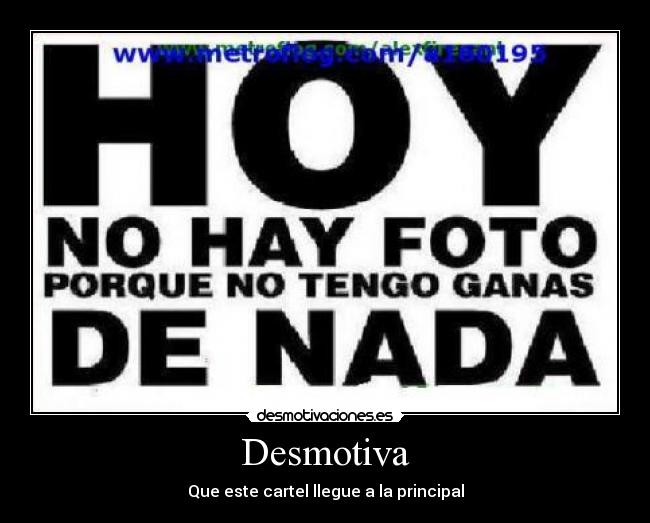 Desmotiva -