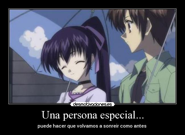 Una persona especial... - 