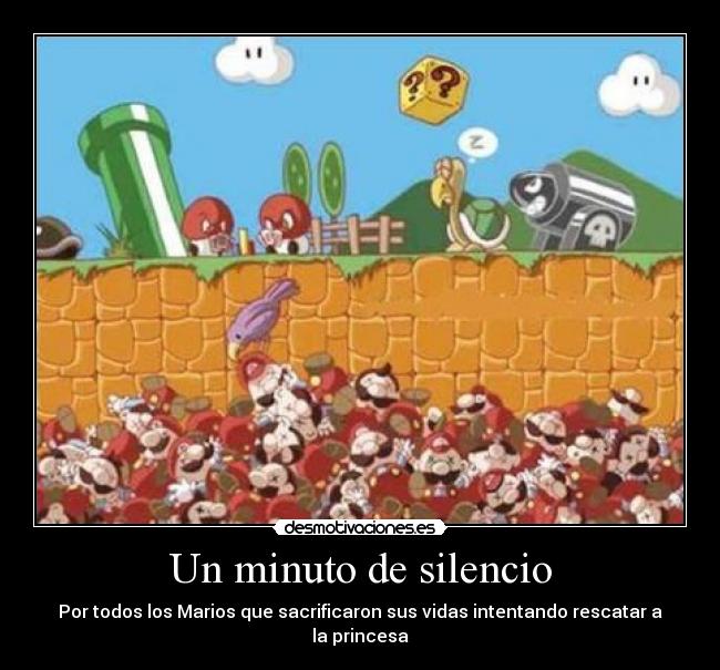 Un minuto de silencio -