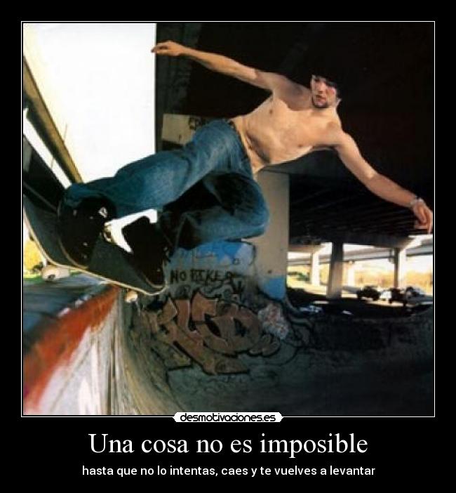 Una cosa no es imposible - 