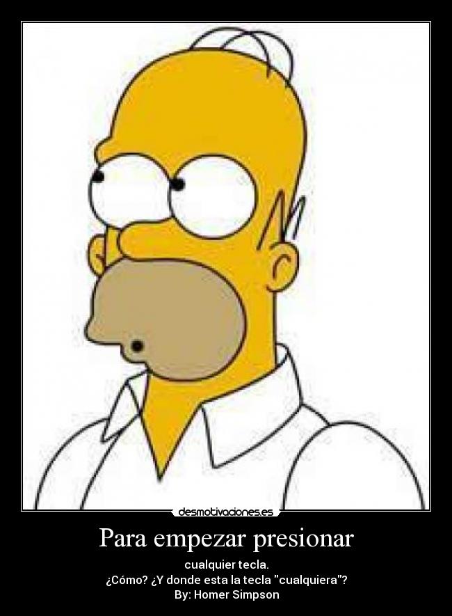 carteles homer desmotivaciones