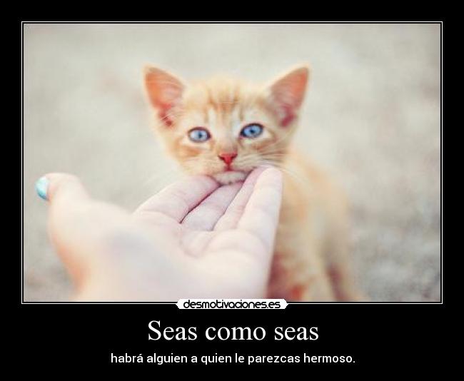 Seas como seas - 