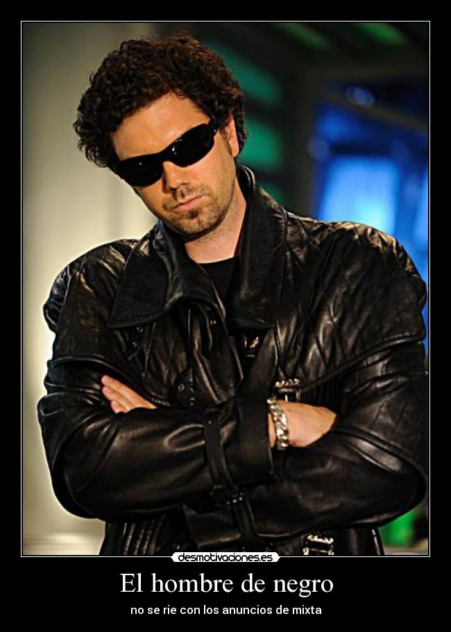 El hombre de negro -