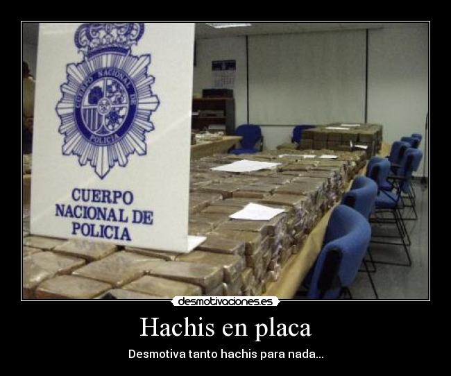 carteles hachis desmotivaciones