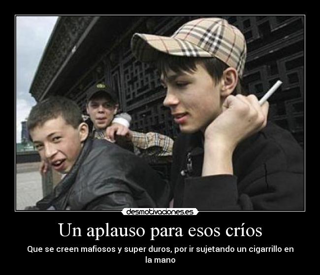 Un aplauso para esos críos - 