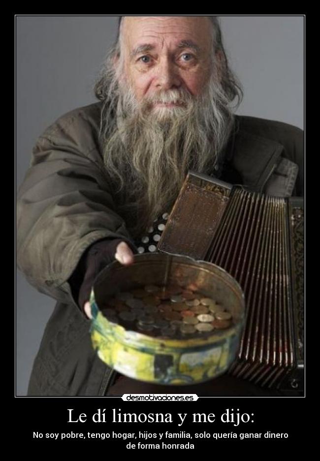 carteles limosna desmotivaciones