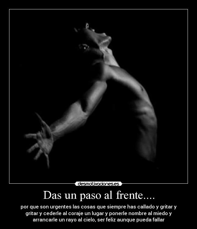 Das un paso al frente.... - 