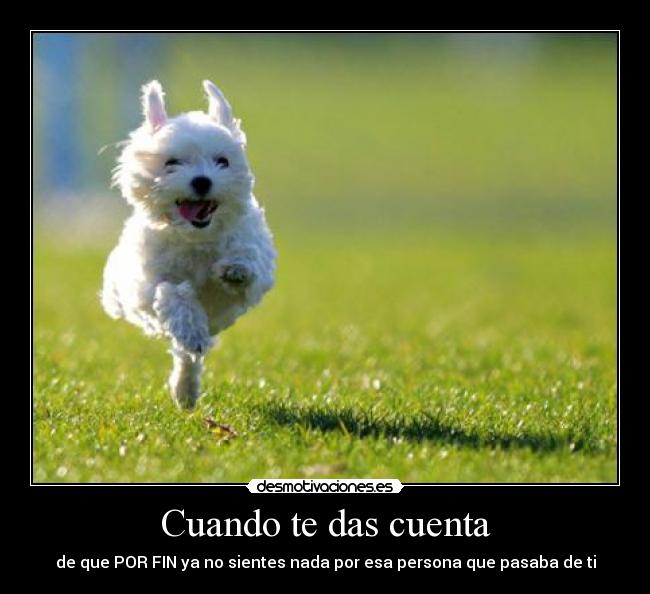 Cuando te das cuenta - 