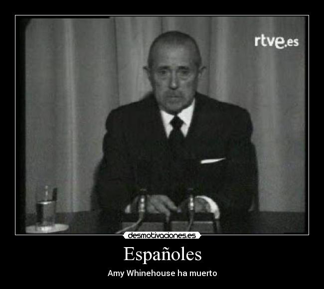 Españoles - Amy Whinehouse ha muerto