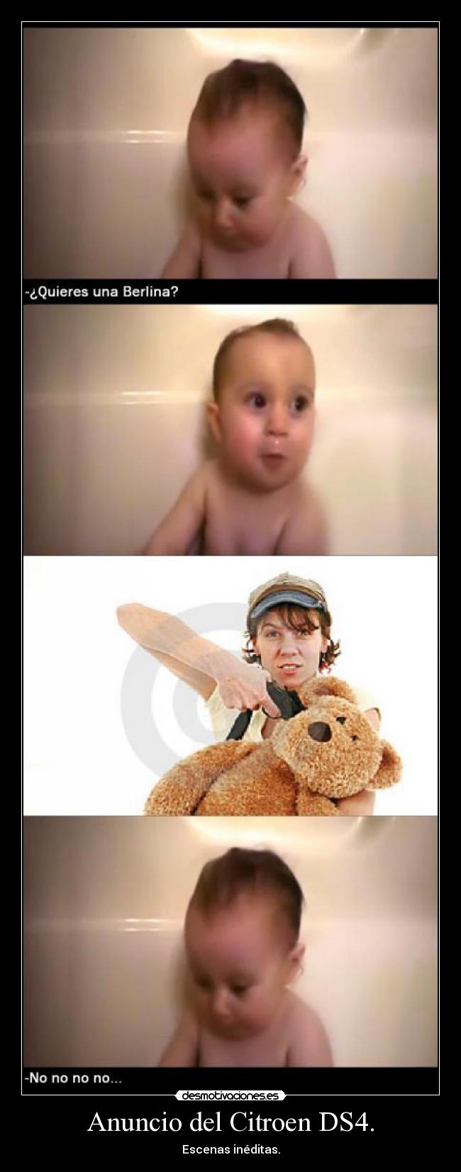 Anuncio del Citroen DS4. - Escenas inéditas.