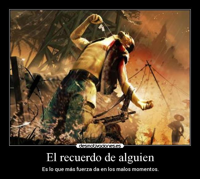 El recuerdo de alguien - 