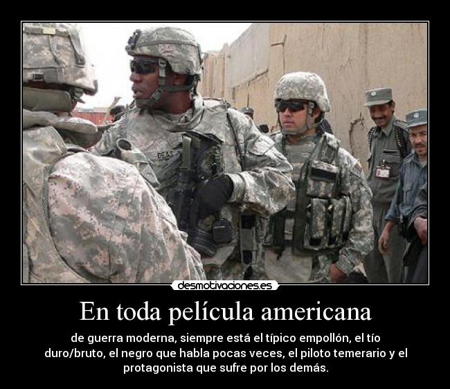 En toda película americana -