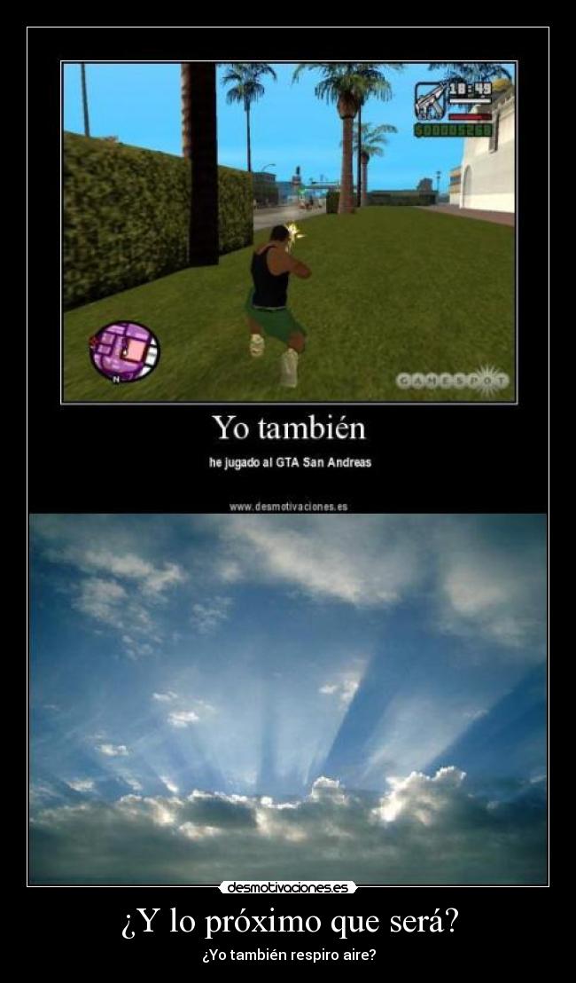 ¿Y lo próximo que será? -