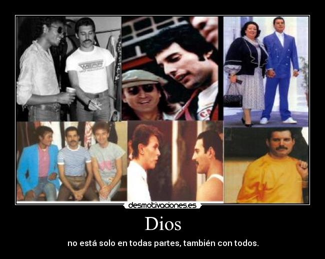 Dios - no está solo en todas partes, también con todos.