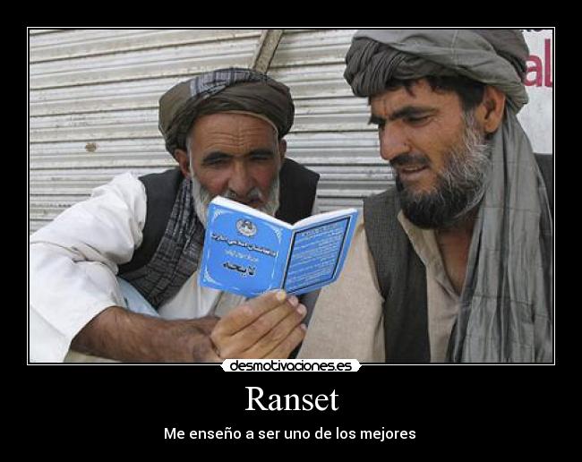 Ranset - Me enseño a ser uno de los mejores