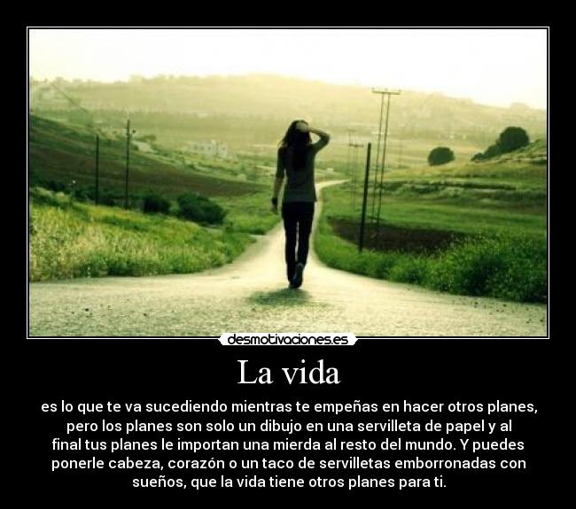 La vida -