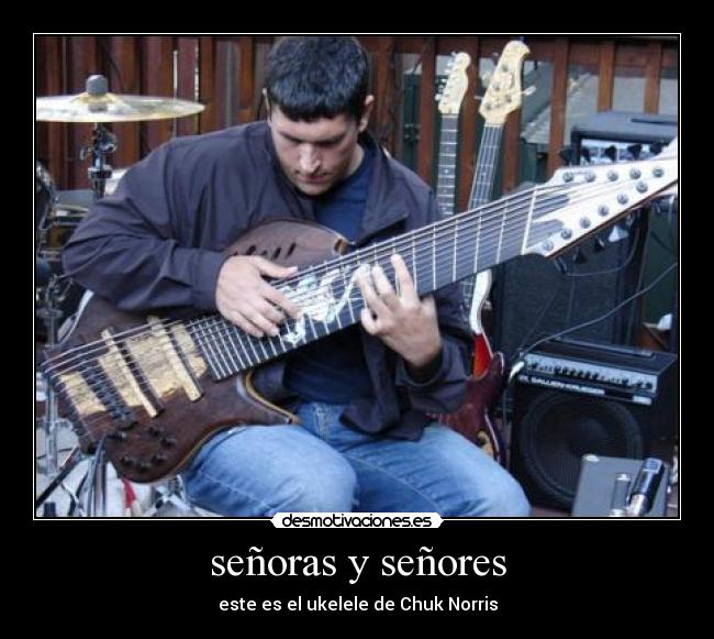 señoras y señores -