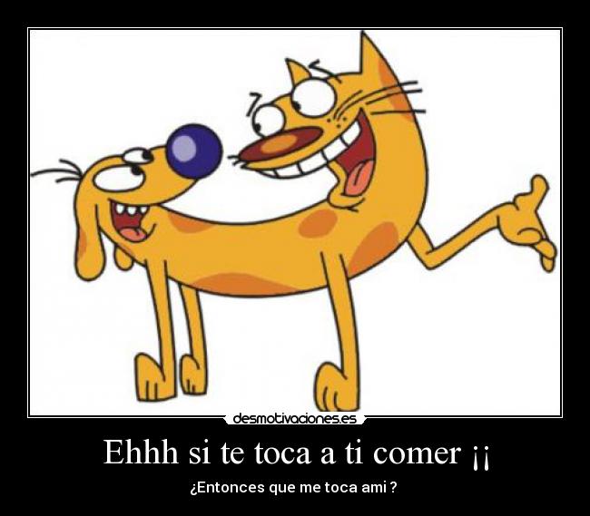 carteles gato perro humor desmotivaciones