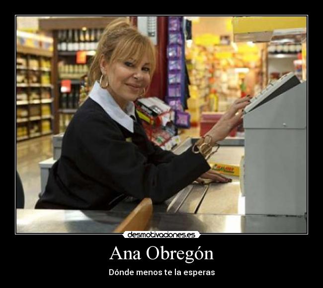 Ana Obregón -