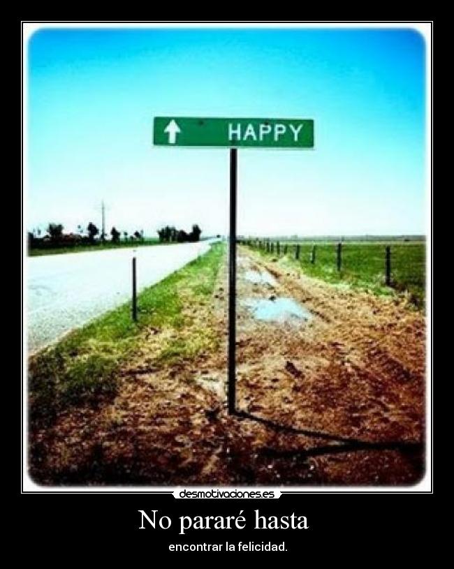 No pararé hasta -