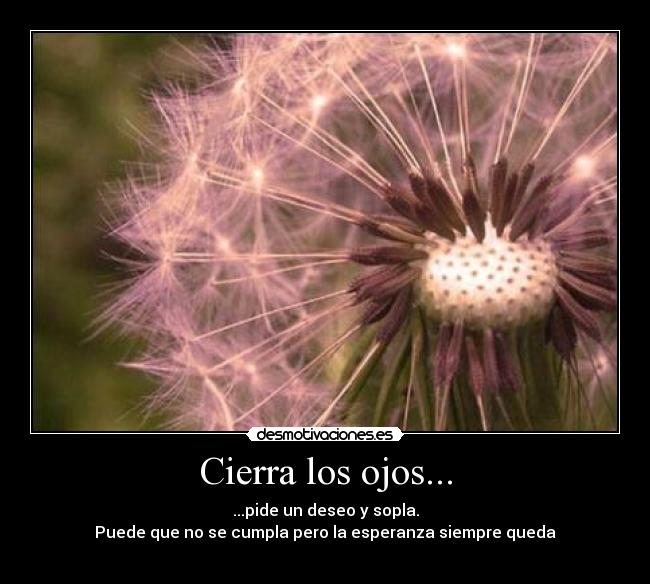 Cierra los ojos... - 