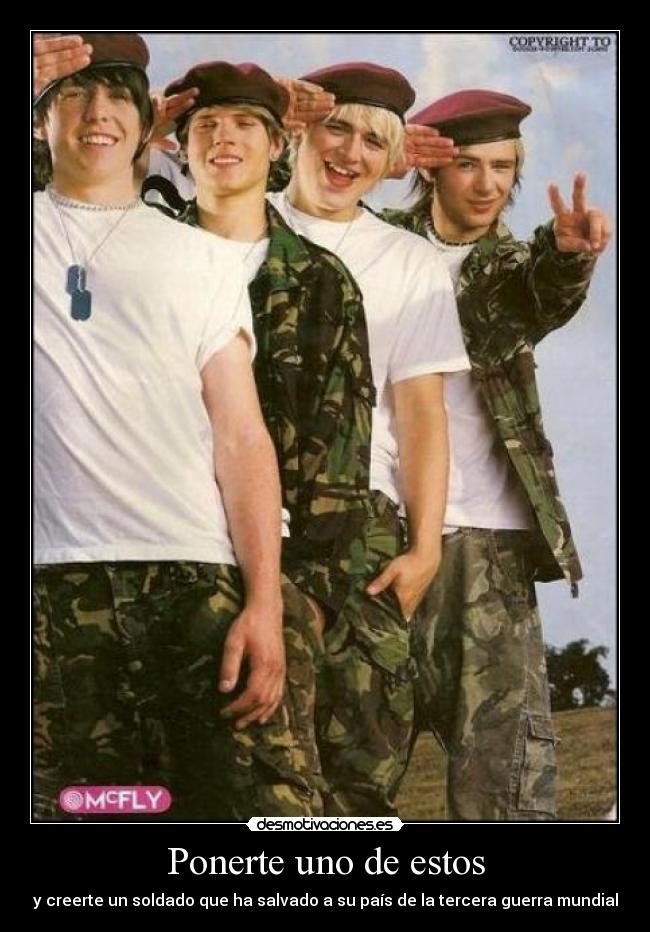 Ponerte uno de estos - y creerte un soldado que ha salvado a su país de la tercera guerra mundial
