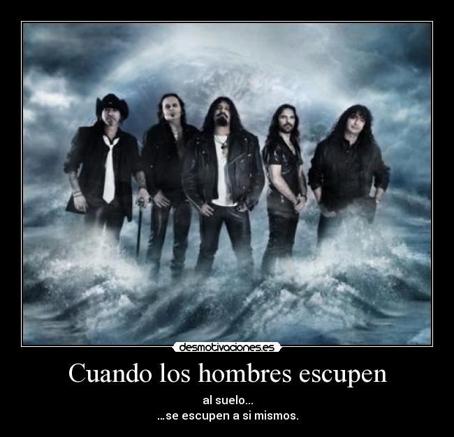 Cuando los hombres escupen - 