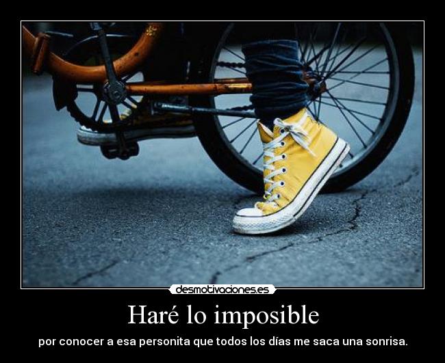 Haré lo imposible -