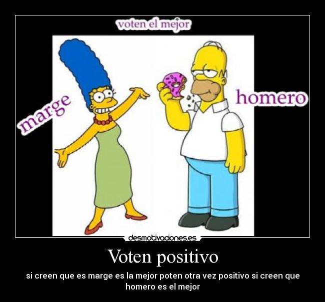 Voten positivo -